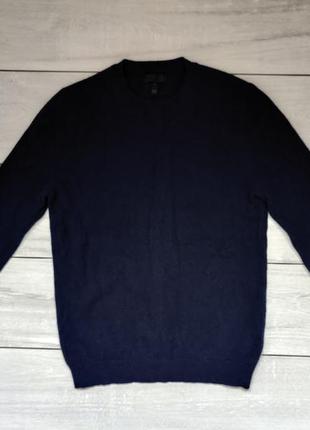 Качественный свитер из полушерсти с круглой горловиной m6 фото