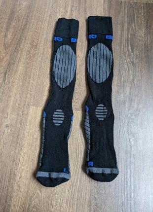 Шкарпетки-гетри трекінгові belowzero вовна мериноса1 фото