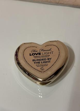 Хайлайтер too faced - love light prismatic7 фото