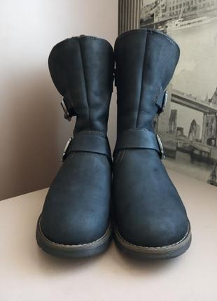 Сапоги ботинки roberto santi active ultratex (39) зимние из натуральной кожи-нубука6 фото