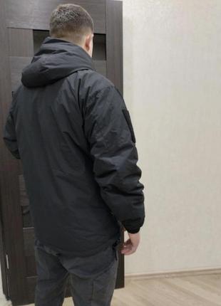 Куртка helikon level 7 climashield apex 100 г - black9 фото