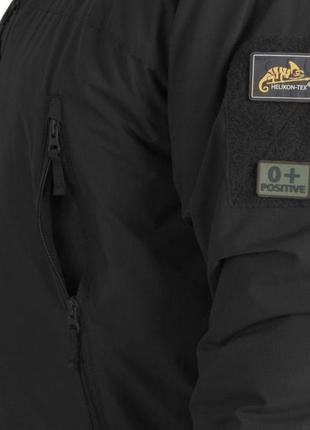 Куртка helikon level 7 climashield apex 100 г - black8 фото