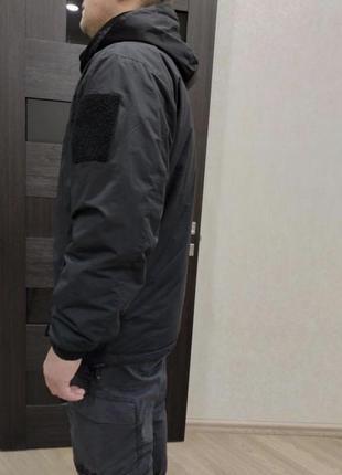 Куртка helikon level 7 climashield apex 100 г - black10 фото