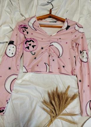 Рожевий топ asos halloween