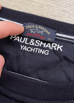 Кофта свитшот paul&amp;shark, размер xxl (по факту l-xl), оригинал5 фото