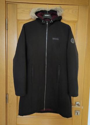 Удлиненная термокуртка на флисе софтшелл водоотталкивающая куртка6 фото