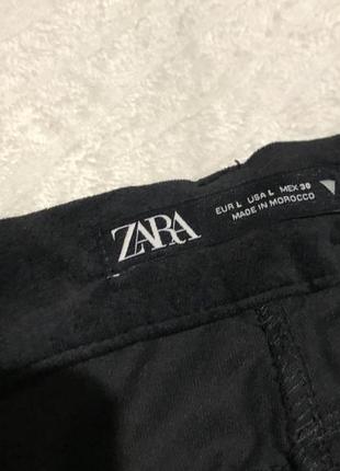 Брюки zara велюровые3 фото