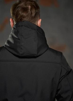Куртка softshell "intruder" черная8 фото