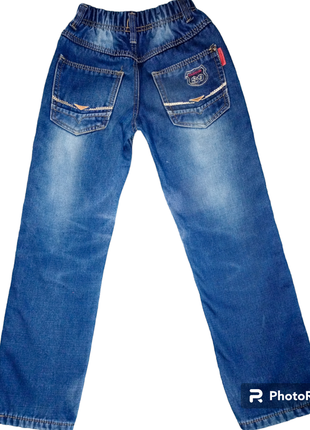 Продам джинсы теплые на мальчика2 фото