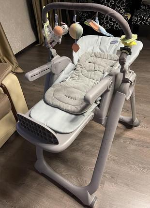 Терміново!!стілець для годування chicco polly magic relax