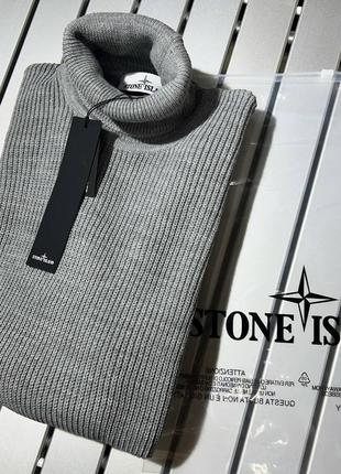 Вязаный гольф от stone island 4