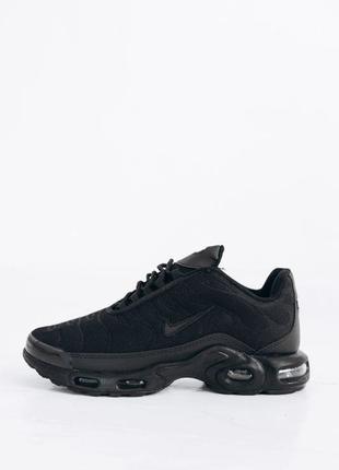 Мужские кроссовки nike air max plus black1 фото