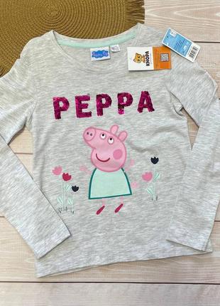 Реглан для девочки на 6/8 лет 122/128 см peppa pig