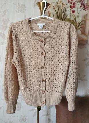 Теплый кардиган на пуговицах monki размер xs