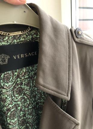 Versace тренч плащ оригинал винтаж5 фото