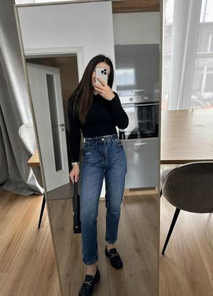 Джинси zara mom fit