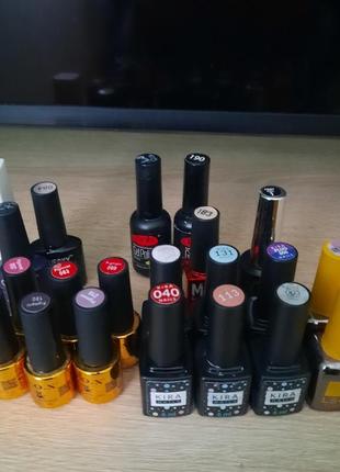 Набор гель лаков kira fox pnb saga leo 22 шт