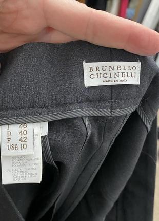 Шерстяные брюки brunello cucinelli5 фото