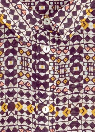 Блузка без рукавов xs s удлиненная сзади блуза h&m германия цветная повседневная2 фото