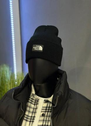 Мужская шапка the north face черная