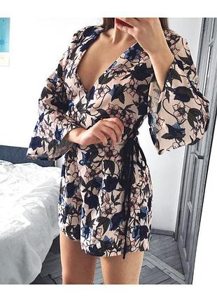 Ромпер комбінезон в квіти in the style 10 № 28 asos in the style