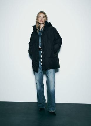 Куртка пуховик zara