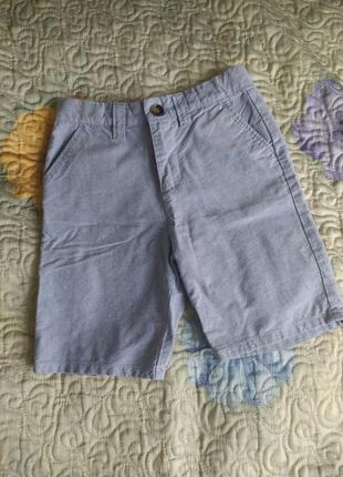 Котоновые шорты chino 7-8 лет