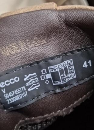 Кеди туфлі ecco street tray gore-tex (504574) /розм.41 оригінал7 фото