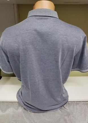 Поло футболка з коміром стандартні і збільшені розміри батал в кольорах туреччина2 фото