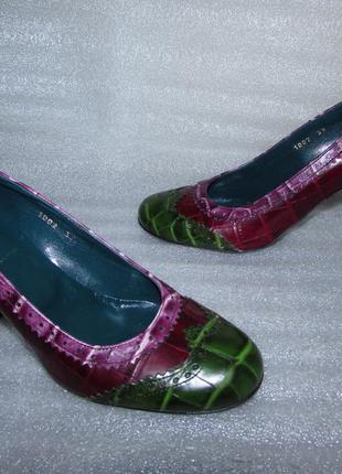 Дорогие эксклюзивные полностью кожаные туфли ~gen rigo ~ италия оригинал 39 р1 фото