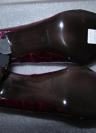 Дорогие эксклюзивные полностью кожаные туфли ~gen rigo ~ италия оригинал 39 р5 фото