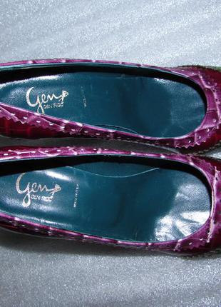 Дорогие эксклюзивные полностью кожаные туфли ~gen rigo ~ италия оригинал 39 р3 фото
