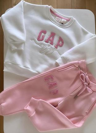 Спортивный костюм gap утепленный 104 см3 фото