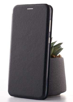 Чохол книжка leather для samsung  a04s a047 чорний