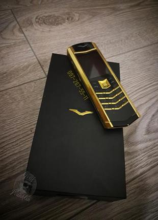 Новый телефон vertu + чехол в подарок