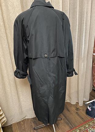 Длинный женский плащ-тренч