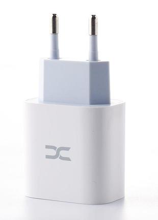 Зарядное устройство (комплект с кабелем type-c to lightning) usb-c 20w (dc ca-f19) белый3 фото