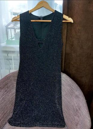 Платье с люрексом. 2