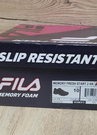 Кроссовки fila memory fresh start 2 slip resistant7 фото