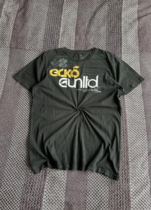 Ecko unltd vintage big logo футболка оригинал бы у