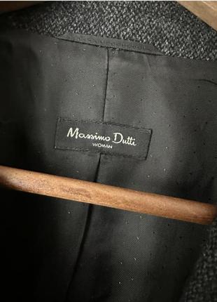 Пиджак жакет твидовый massimo dutti (s)4 фото