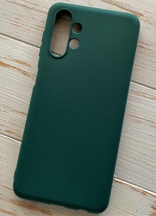 Матовий чохол candy matte для samsung a13 (a135) зелений (бампер)