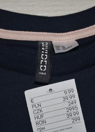 Xs-s h&m жіночий новий світшот батник кофта кофточка з принтом west valley amp7 фото