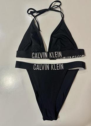 Купальник раздельный calvin klein черный