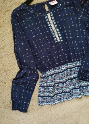 Ефектна блузка з вишивкою в етно стилі/блуза/кофточка2 фото