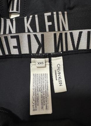 Купальник раздельный calvin klein черный