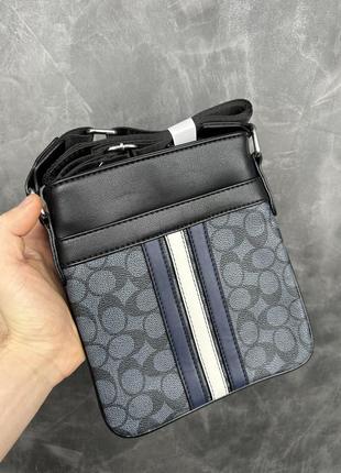 Мужская сумка на плечо coach борсетка мужская