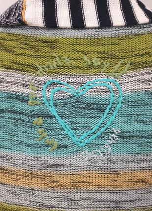 Desigual  яскравий кардиган 7