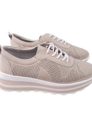Кроссовки женские li fexpert капучино натуральная кожа, 36