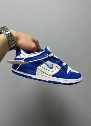 Найк данк лов nike dunk low disrupt 2 white university blue